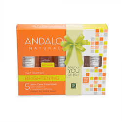 Набор из 5 минипродуктов «Хиты коллекции Сияние», Andalou Naturals
