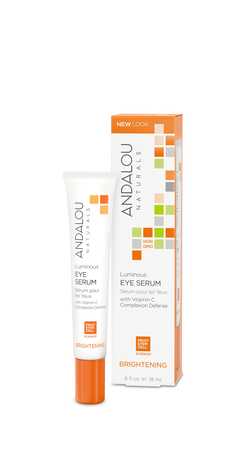 Осветляющая сыворотка для кожи вокруг глаз, Andalou Naturals