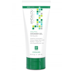 Гель для душа охлаждающий «Мята и Алоэ», Andalou Naturals