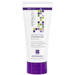 Гель для душа освежающий «Лаванда и Тимьян», Andalou Naturals