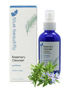 Очищающий гель для умывания с органическим розмарином, Blue Beautifly