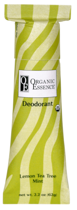 Органический дезодорант, Лимон и Масло Чайного Дерева, Organic Essence