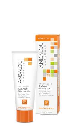 Крем-скраб для лица «Чиа Омега+ Витамин С», Andalou Naturals