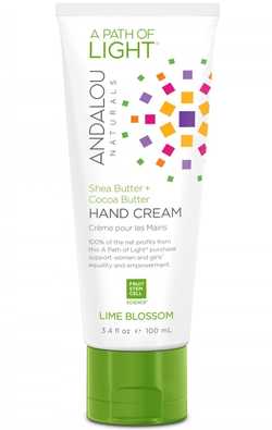 Крем для рук «Цветок Лайма», Andalou Naturals